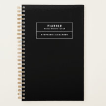 2023 Black White Business Semanal Mensal