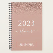 2023 Rosa Dourado Blush Rosa Brilho Monograma Femi
