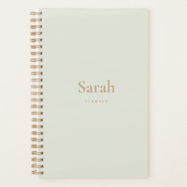 Agenda 2024 Minimalista personalizável