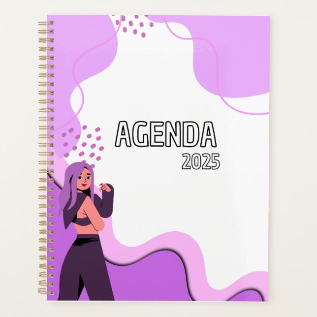 Agenda 2025: Design your year with style  (Frente)