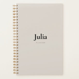Agenda 2025 Minimalista personalizável