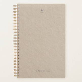 Agenda 2025 Minimalista personalizável