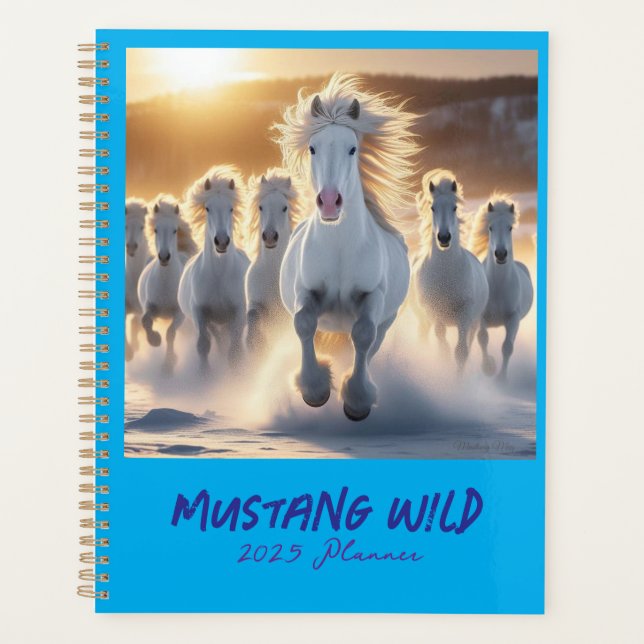 Agenda 2025 Mustang Wild Planner (Frente)