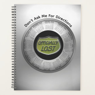 Agenda 2026 Calendar Funny Officially Lost Planner