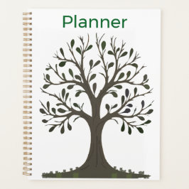 Agenda 🌳 2026 Daily Planner - Stylized Tree of Life