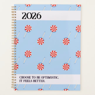 Agenda 2026 Lollipop Pattern Spiral Planner