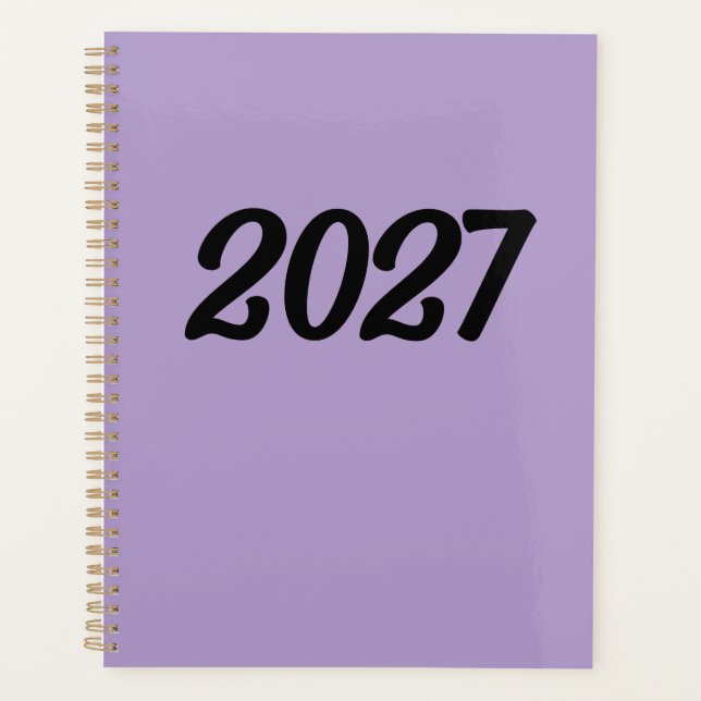 Agenda 2027 Roxo  (Frente)
