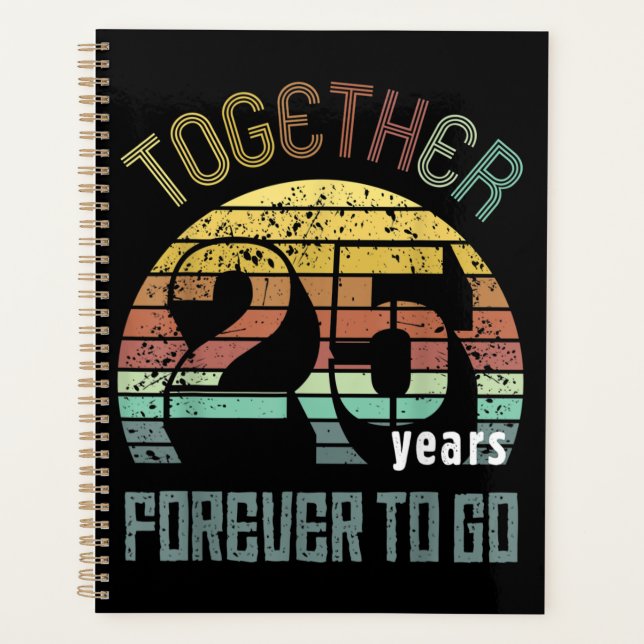 Agenda 25 anos de casamento (Frente)