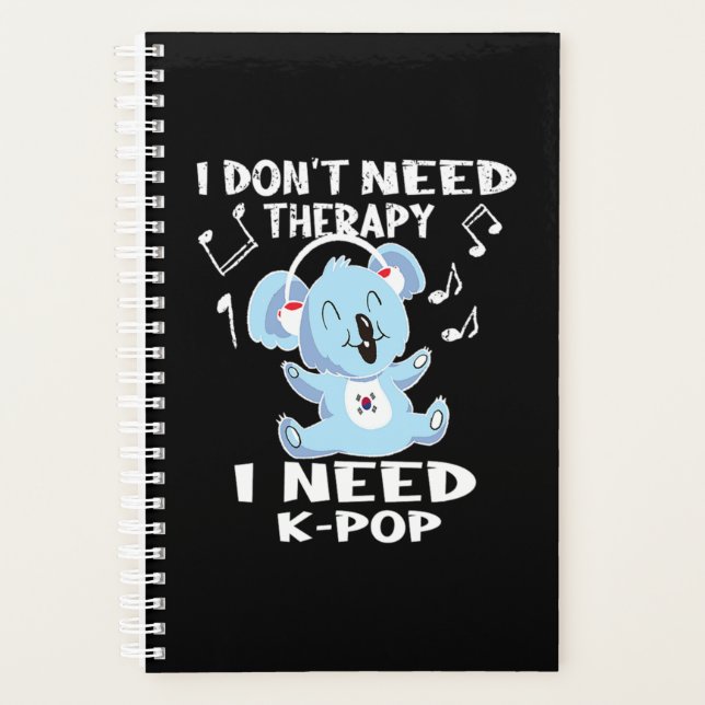 Agenda 41.I Dont Need Therapy I Need KPop (Frente)