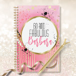 Agenda 60 e brilhante Abstrato cor-de-rosa quente<br><div class="desc">Procurar um planejador prático,  mas também tão bonito? Este planejador é um presente amigável em orçamento que vai agradar a qualquer um! Você pode adicionar uma mensagem pessoal e o nome dela também!</div>