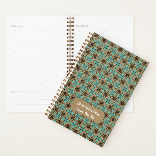 Agenda 66 padrão geométrico por abstrato (Exibição)