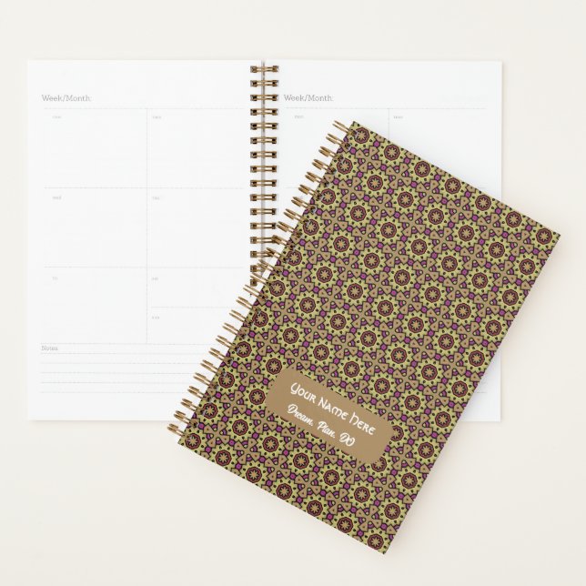 Agenda 67 padrão geométrico por abstrato (Exibição)