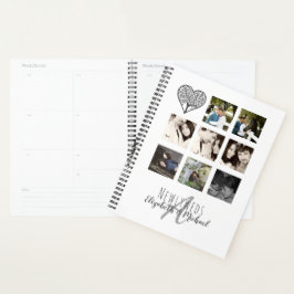 Agenda 8 x FOTO COLAGE Novas mesas personalizadas WEDDING
