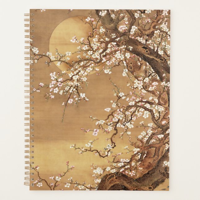 Agenda A ameixa japonesa floresce à lua (Frente)