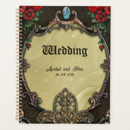 Agenda A armação ostenta um design opulente