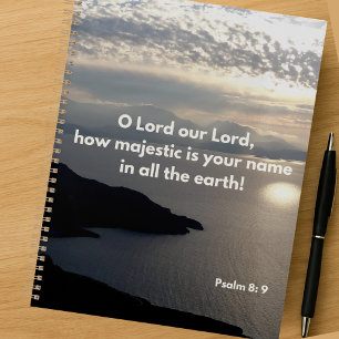 Agenda A Bíblia do nome majestoso de Deus Verse