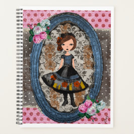 Agenda A Boneca de Papel Violeta: Uma História de Ameixa 