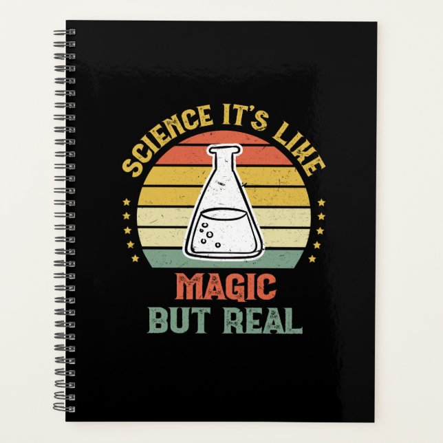 Agenda A Ciência É Magia Mas Real (Frente)