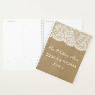 Agenda A Coleção de Casamentos Kraft & Lace