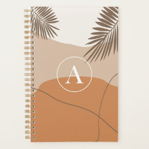 Agenda A - Monograma inicial - Letra A Design abstrato