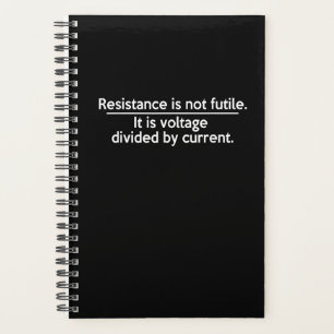 Agenda A Resistência Não É Fútil - Lei Ohms - Eletrô