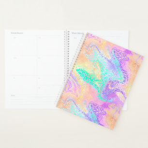 Agenda A Série Leopardo Iridescente Design 3