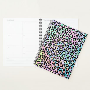 Agenda A Série Leopardo Iridescente Design 5