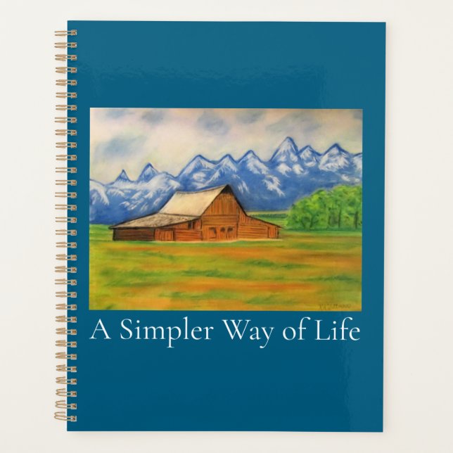 Agenda A Simpler Way of Life Planner (Frente)