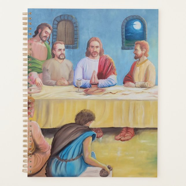 Agenda A Última Ceia: Jesus e os Discípulos (Frente)