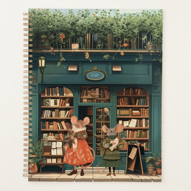 Agenda A vida na cidade de ratos - Otis Pritchett e a Sra (Frente)