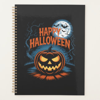Agenda Abóbora de Halloween Assustadora