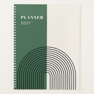 Agenda Abstração Boho Moderna