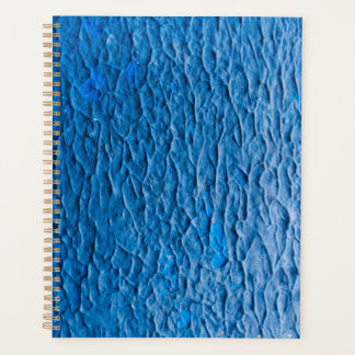 Agenda Abstract Cobalt Blue Textured Wall with Impasto Pa