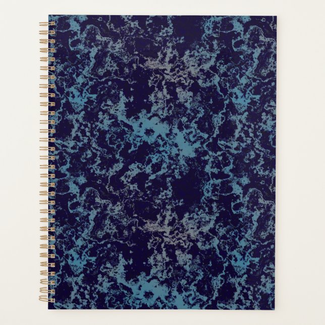 Agenda Abstrato azul (Frente)