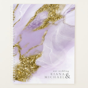 Agenda Abstrato da Lavanda Lux Ink ID990