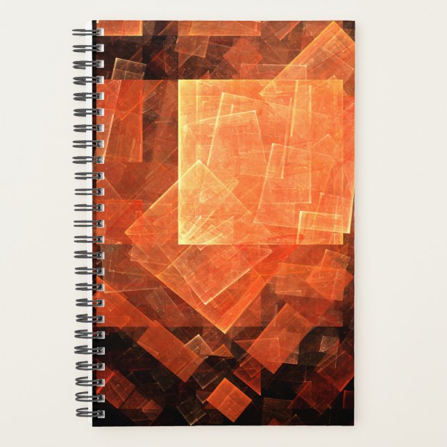 Agenda Abstrato de Arte da Janela (Frente)