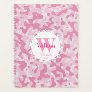 Agenda Abstrato de arte rosa Design