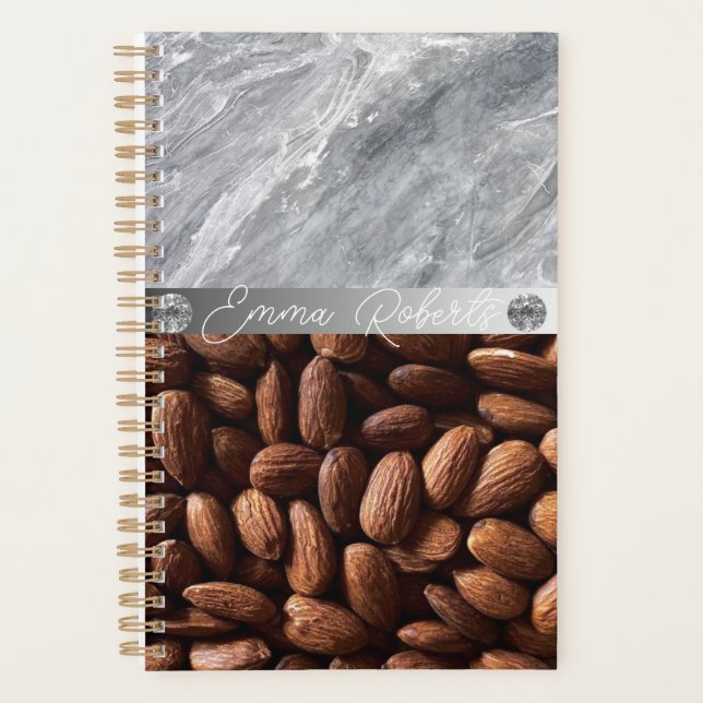 Agenda Abstrato Geométrico Personalizado (Frente)