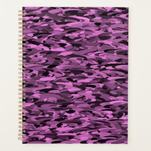 Agenda Abstrato Padrão preto roxo
