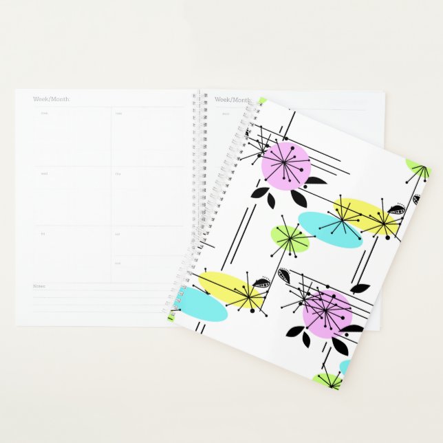 Agenda Abstrato retro (Exibição)
