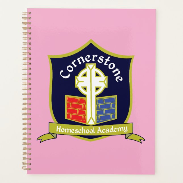 Agenda Academia Homeschool Cornerstone (Frente)