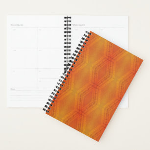 Agenda Aceitação Padrão do Shibori Amarelo Vermelho Lar