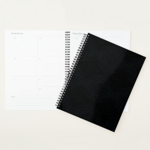 Agenda Aceitação Textura Geométrica Escura