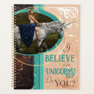 Agenda Acredite na arte da fantasia do Unicórnio