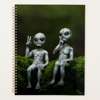 Agenda ACREDITO! Planner de Alienígena em Cubo