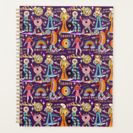 Agenda Adesivo Disco dos Anos 70