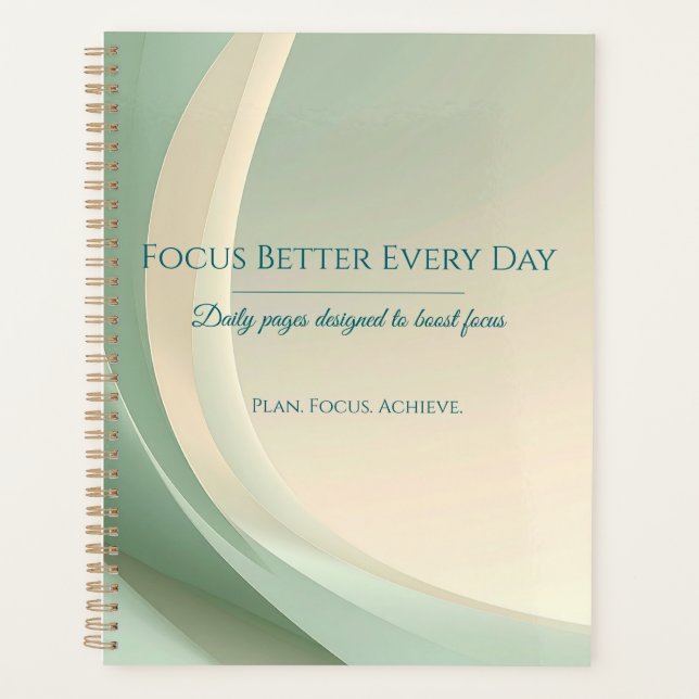 Agenda ADHD Planner – Organize Your Day, Boost Focus (Frente)