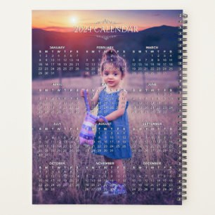 Agenda Adicionar seu próprio Calendário de Foto 2024 Pl