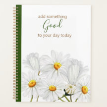 Adicione Algo Bom Daisies Planner