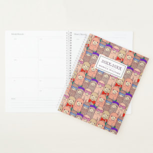 Agenda Adicione seu nome Padrão Trendy Vestido Llama